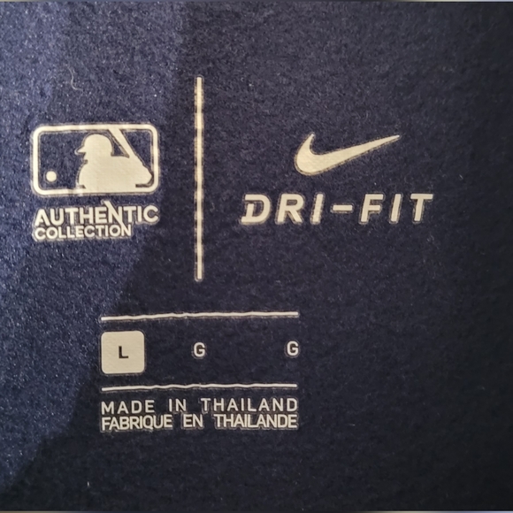 Nike Tampa Bay Rays Sweatshirt Mens Large Dri Fit Therma Pullover Baseball NKA6 - Picture 7 of 7